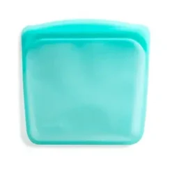 Silicone Bags: Sandwich Size 17 Silicone Bags: Sandwich Size -Homeware Sale Store Aqua