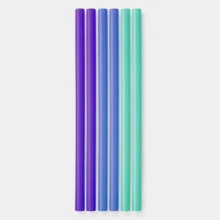 Silicone Straws -Homeware Sale Store BlueandPurpleSiliconeStraws
