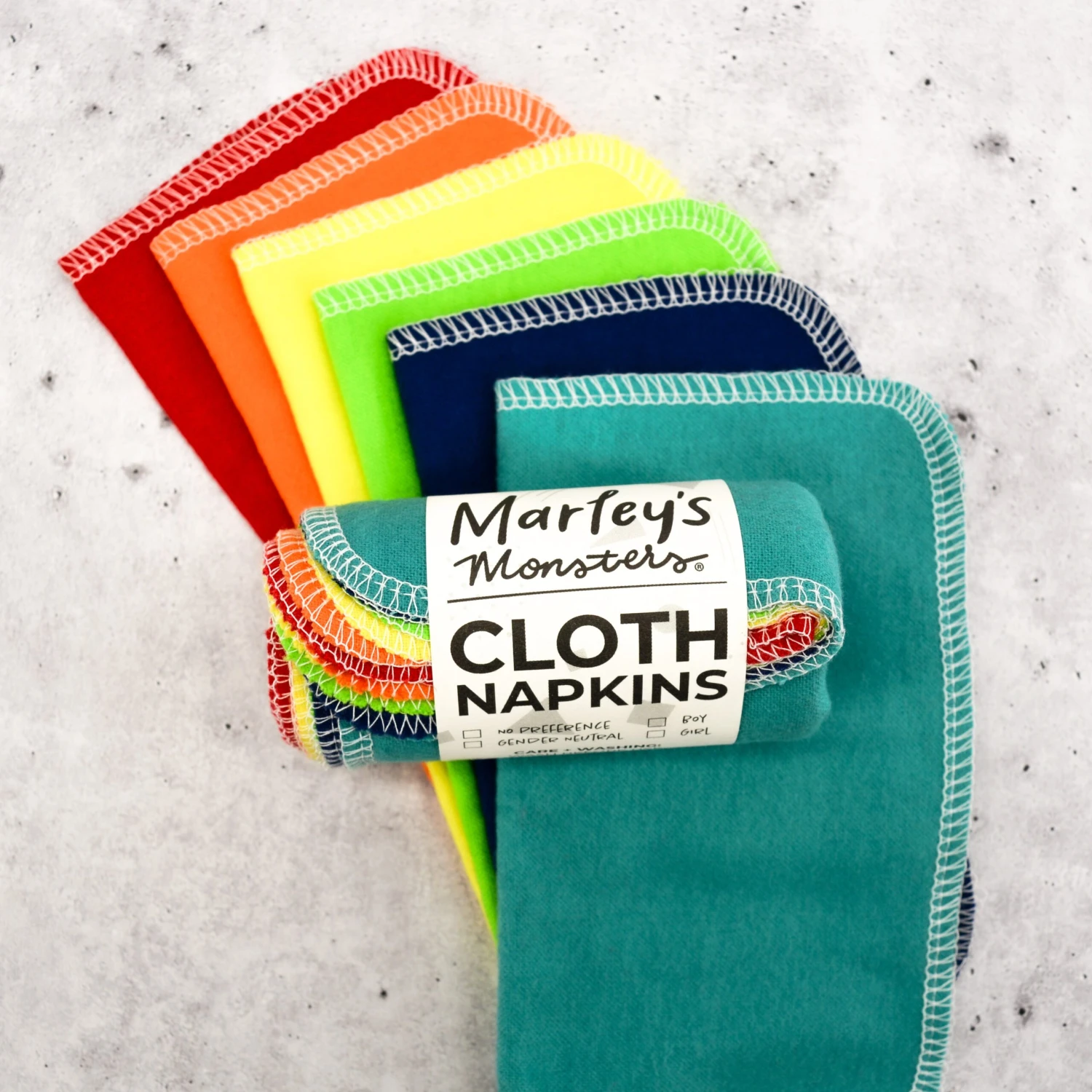 Small Cloth Napkins: Color Mixes 14 Small Cloth Napkins: Color Mixes - Image 14