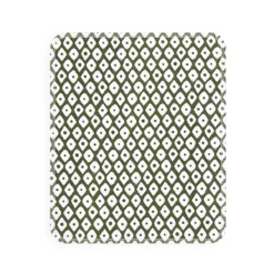 UNpaper® Towel Single: Diamonds On Olive