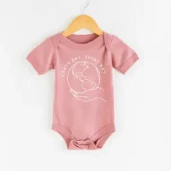 Earth Day Everyday Onesie -Homeware Sale Store EarthDayEverydayOnesie Mauve