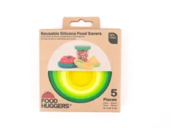 Food Huggers: Set Of 5 Plastic Free Food Covers -Homeware Sale Store Greenhuggers