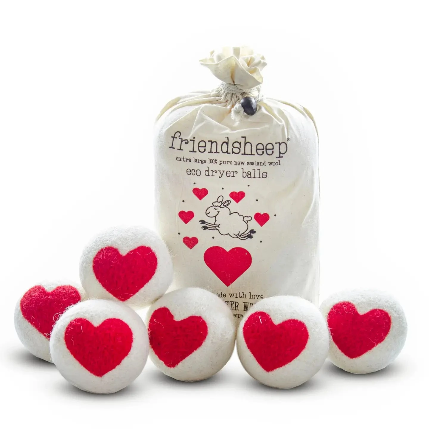 100% Pure Wool Dryer Balls: Friendsheep 20 100% Pure Wool Dryer Balls: Friendsheep - Image 20