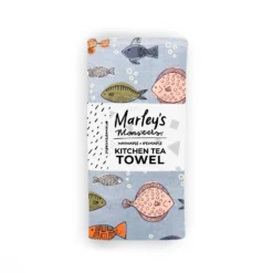 Kitchen Tea Towel: Fresh Prints -Homeware Sale Store KTT Colorful Fish