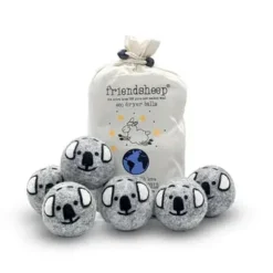 100% Pure Wool Dryer Balls: Friendsheep 32 100% Pure Wool Dryer Balls: Friendsheep -Homeware Sale Store KoalasDryerBallsSetof6