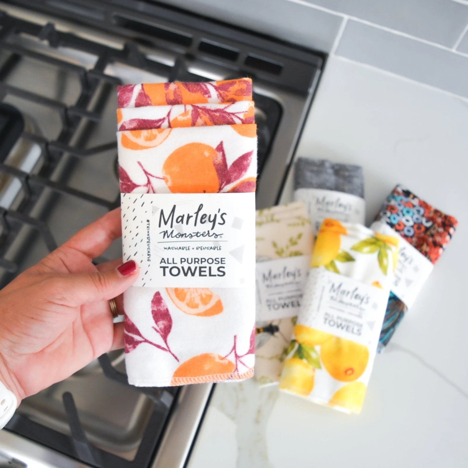 All-Purpose Towels: Single Print 3 Count Pack 2 All-Purpose Towels: Single Print 3 Count Pack - Image 2