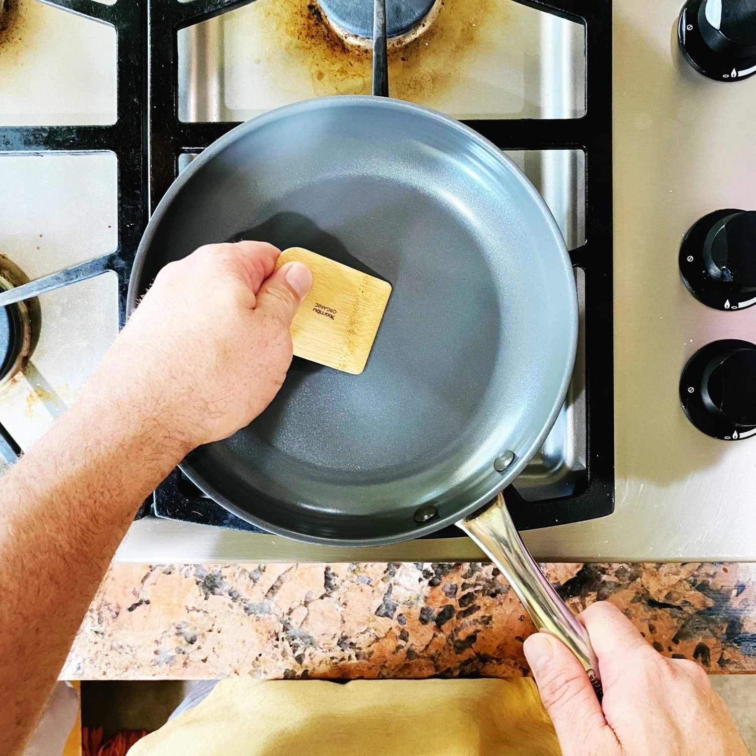 Bamboo Pot Scraper 1 Bamboo Pot Scraper