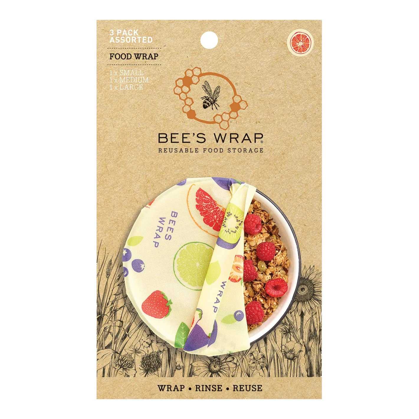 Beeswax Food Wrap: Bee's Wrap Prints 8 Beeswax Food Wrap: Bee's Wrap Prints - Image 8