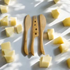 Bamboo Charcuterie Knife Set: 3 Count