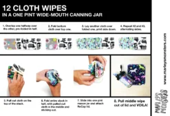 Cloth Wipes In Jar 14 Cloth Wipes In Jar -Homeware Sale Store cloth wipes in jar 570133