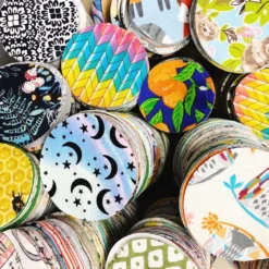 Fabric Scraps: Circles