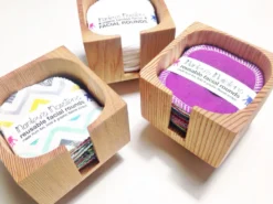 Facial Rounds Container: Wood 9 Facial Rounds Container: Wood -Homeware Sale Store facial rounds container wood 434510