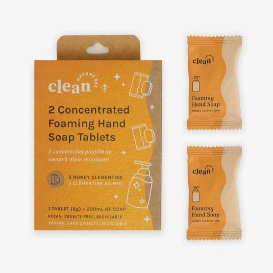 Foaming Hand Soap Tablets: Set Of 2 1 Foaming Hand Soap Tablets: Set Of 2