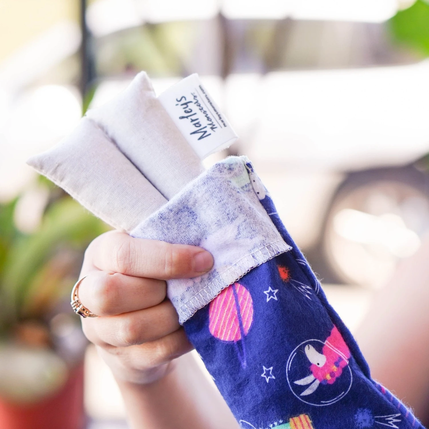 Heating Pad + Cover: Flax Seed 2 Heating Pad + Cover: Flax Seed - Image 2