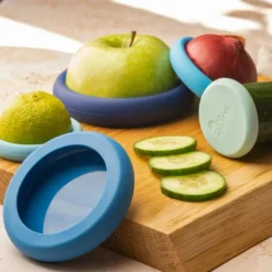 Food Huggers: Set Of 5 Plastic Free Food Covers