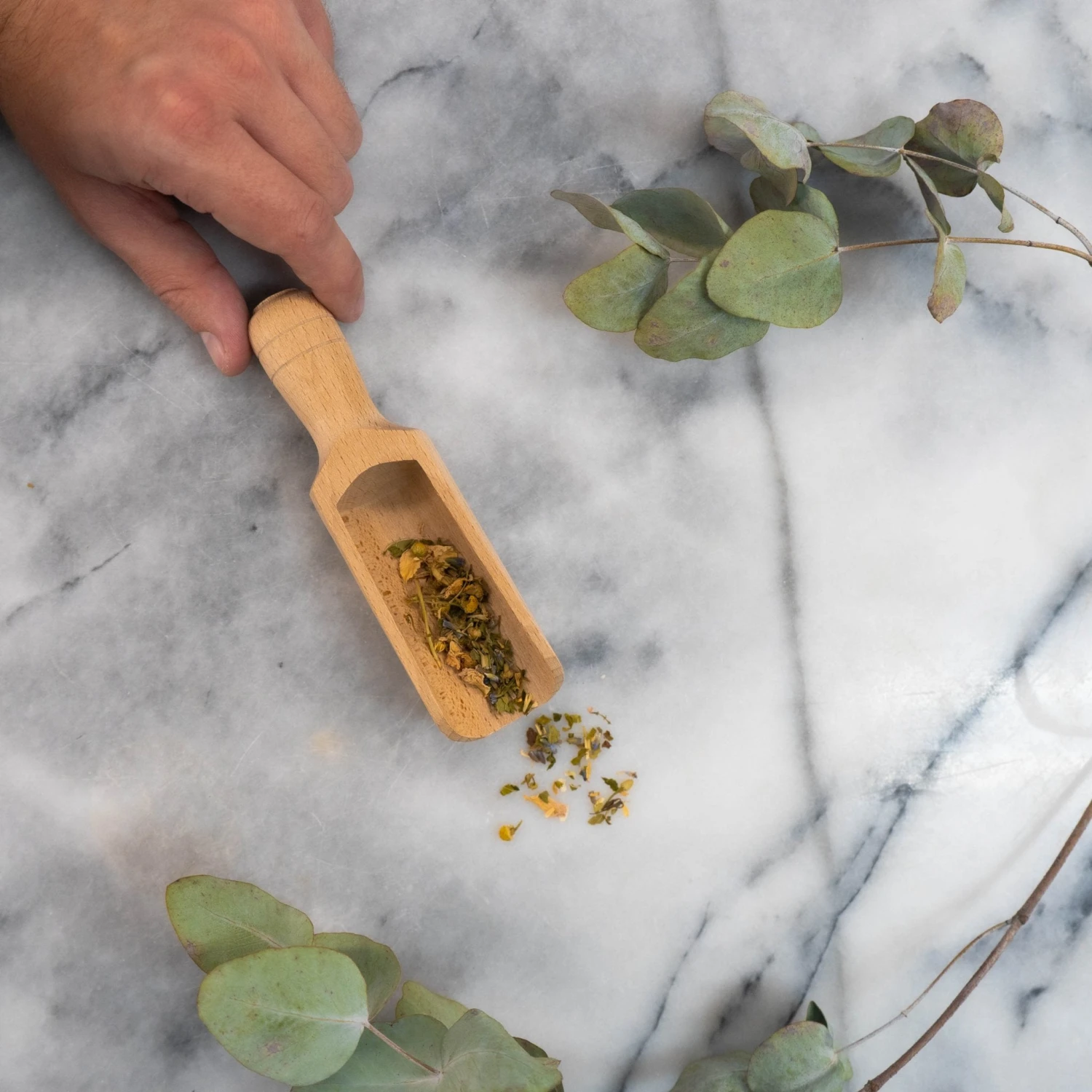 Large Wooden Scoop 2 Large Wooden Scoop - Image 2