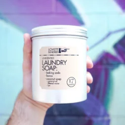 Laundry Soap: 17 Loads In Tin
