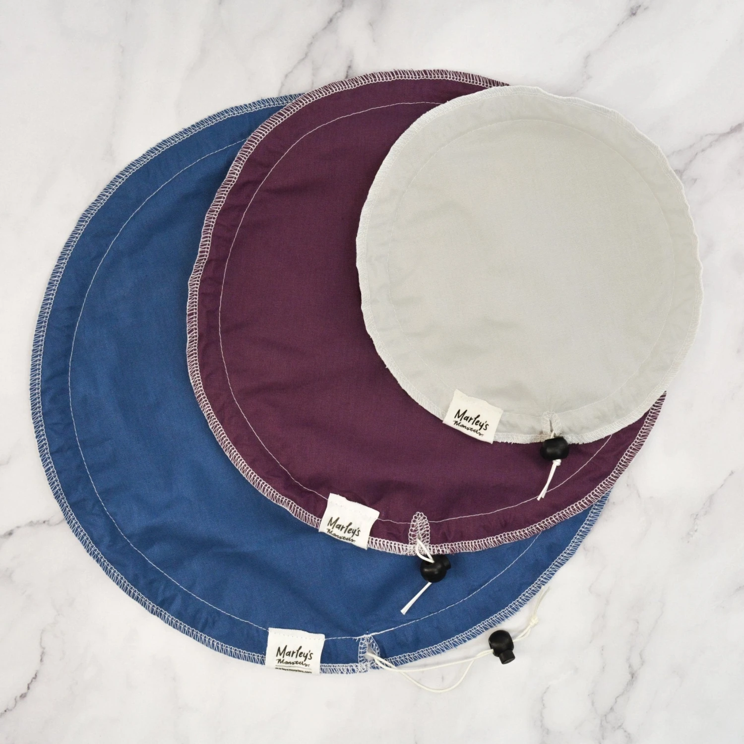 Linen Bowl Cover Bundle: Mixed Colors 8 Linen Bowl Cover Bundle: Mixed Colors - Image 8