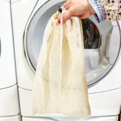 Organic Mesh Laundry Bag: Small Or Large 5 Organic Mesh Laundry Bag: Small Or Large -Homeware Sale Store organic mesh laundry bag small or large 687358