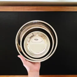 Rounded Dish Set: Stainless Steel