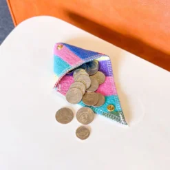 Scrap Felt Coin Purse -Homeware Sale Store scrap felt coin purse 674611