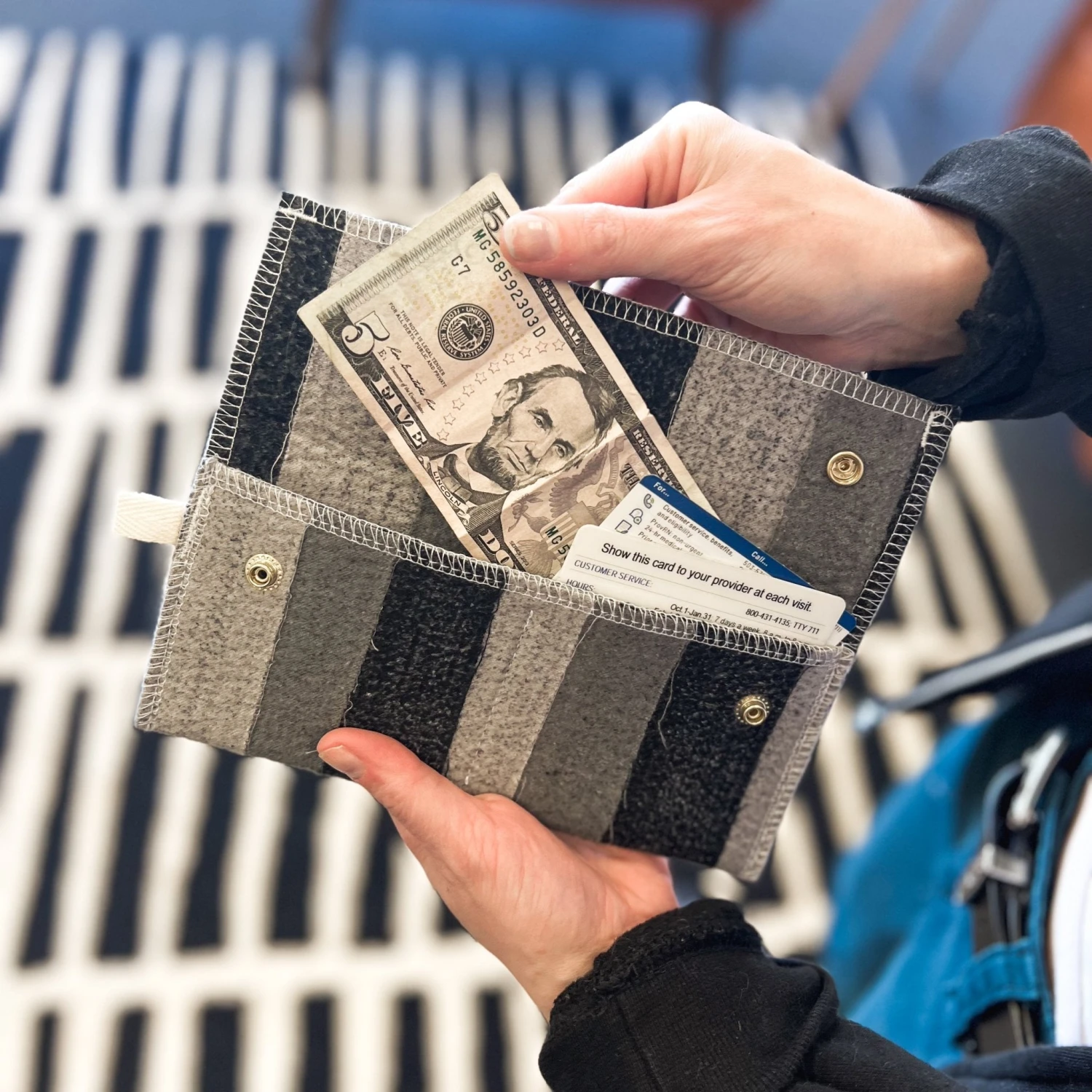 Scrap Felt Wallet 15 Scrap Felt Wallet - Image 15