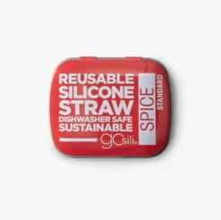 Silicone Straw & Travel Tin -Homeware Sale Store silicone straw travel tin 173806