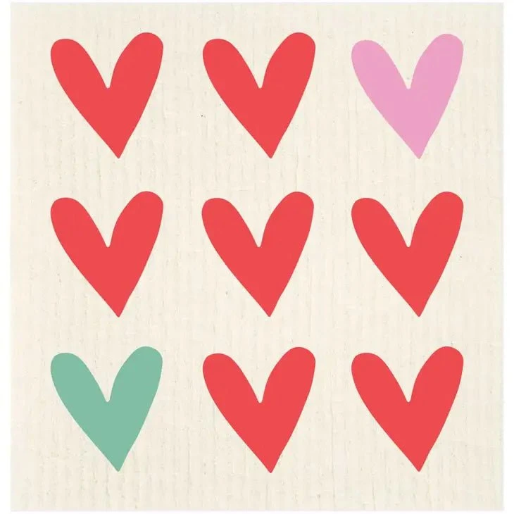 Swedish Dish Cloth: Love Edition Prints 3 Swedish Dish Cloth: Love Edition Prints - Image 3