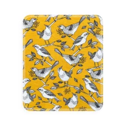 UNpaper® Towel Single: Birds On Mustard