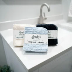 Washcloths: Cotton Chenille - 4 Count Pack